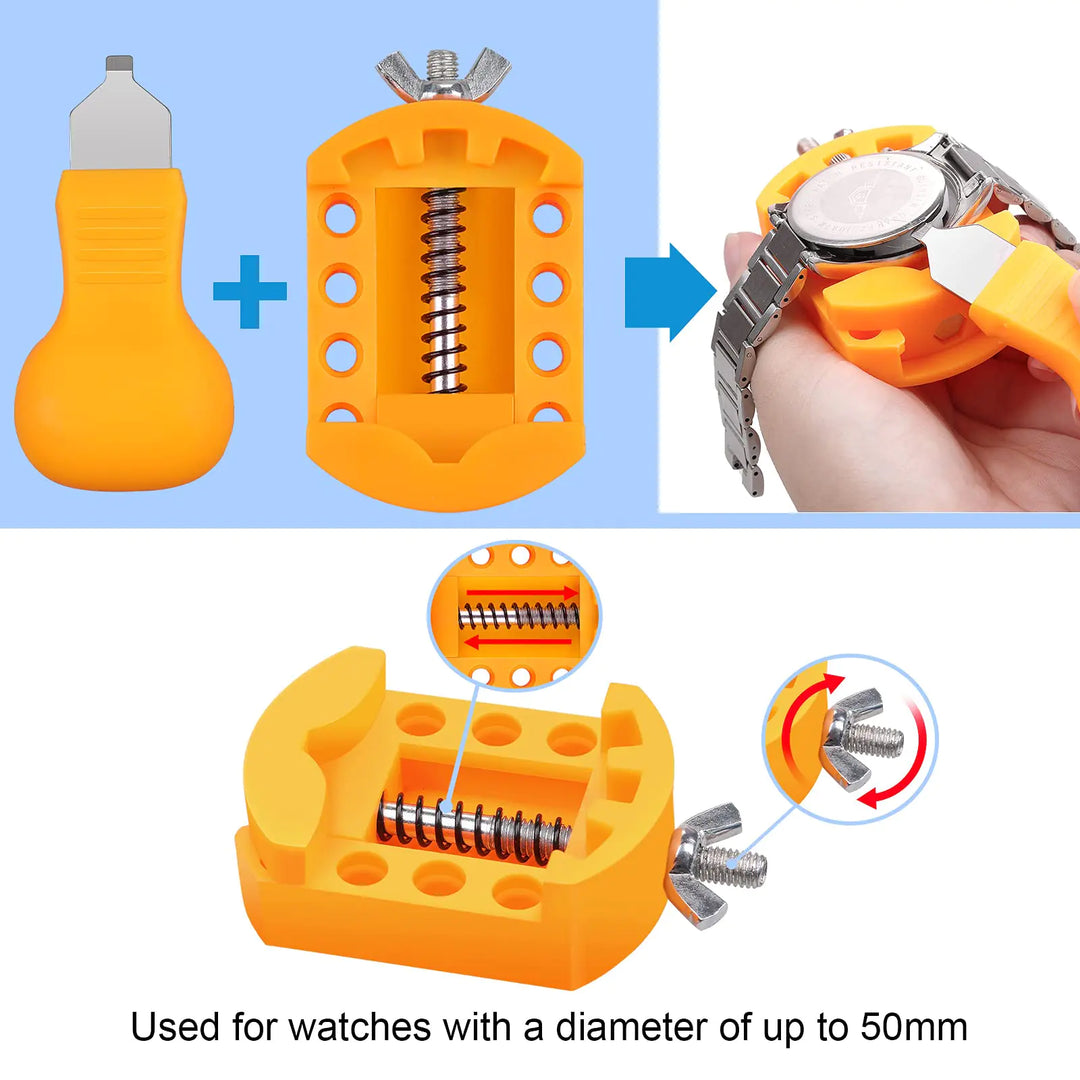 JOREST Watch Battery Replacement Kit – Complete Tool Set for Battery Changes & Watch Band Adjustments