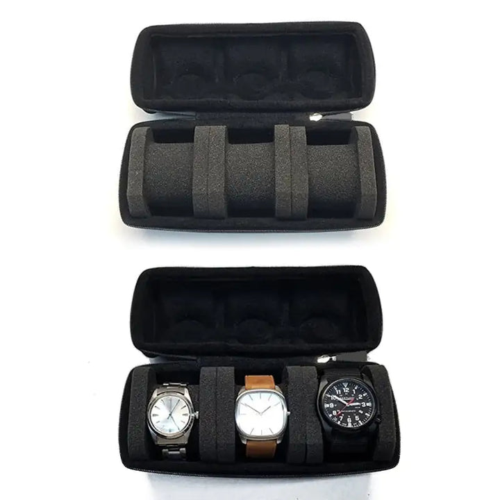 Timekeeper™ Travel Watch Case – Secure & Compact Storage for Watches on the Go