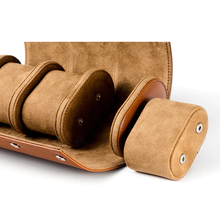 Luxury Travel Watch Roll – Dust & Drop-Proof Storage Case